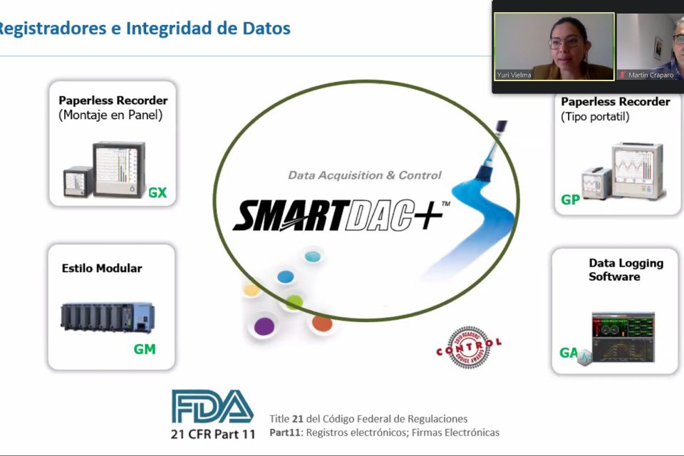 Webinar AADECA: Registro y Monitoreo de variables en la Industria Farmacéutica